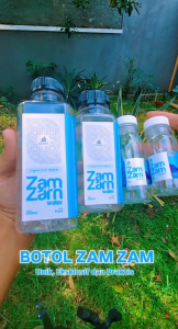 Botol Zamzam Kosong 100ml Oleh Oleh Haji dan Umrah Zam zam
