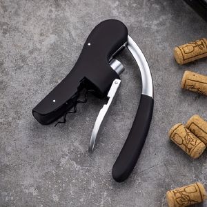 Wine Corkscrew Household Cork Corkscrew Lever Push Type Wine Bottle Opener Gifts for Wine Lovers Bar Party Accessories