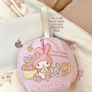 Sanrio | Túi Đựng Đồ Du Lịch Đa Năng Hello Kitty Dành Cho Đồ Lót Tất - Túi Đựng Đồ Bằng Vải Không Dệt Thân Thiện Với Môi Trường