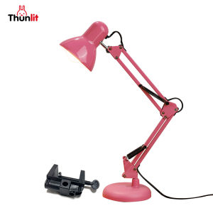 Thunlit สาวอ่านโคมไฟ USB ชาร์จได้ Stepless Dimming 3อุณหภูมิสี