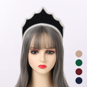 Elizabethan Tudor Crown Royal French Tiara Headband Hat Headpiece Headwear Tudor Coronet Hood Hat