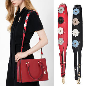 StrapYou ดอกไม้สายคล้องไหล่กว้างสายคล้องกระเป๋าอเนกประสงค์กระเป๋าสะพายข้างเข็มขัดหนังอุปกรณ์เสริมสําหรับกระเป๋าสะพายไหล่เดี่ยว