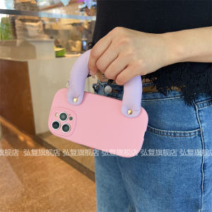 Simple Fashion Huawei Pura70 pro Mate30 P50 Womens Summer P40 Dopa Nova7 Handbag Style Mobile Phone Case with Lanyard Protection