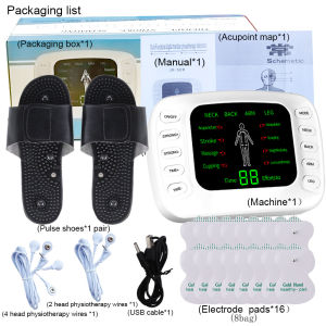 TENS Machine Electrostimulator Physiotherapy Eletric Compex Muscle Stimulator EMS Pulse Acupuncture Best Massager For Body Pads