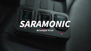 Saramonic Blink500 ProX B2 ไมโครโฟนไร้สาย ไมค์ไลฟ์สดไร้สาย Wireless Microphone 2.4Ghz พร้อมเคสชาร์จ