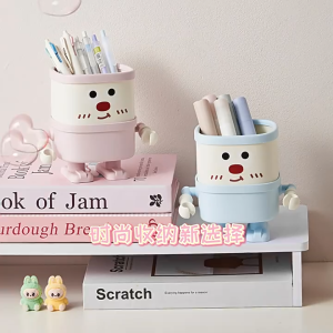 Ống cắm bút hộp đựng đồ đa năng để bàn hình người tuyết LILA OBNGUOITUYET48