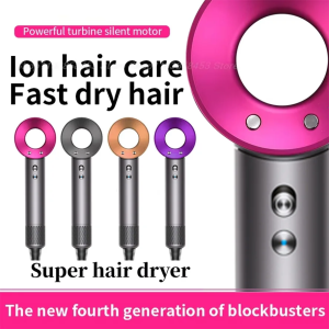 2025 Professional Negative Ion Hairdryer Leafless Constant Temperature High-Speed Home Hair Dryer for Styling And Grooming