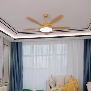 Kipas Langit-Langit dengan Lampu LED Dengan remote control yang dapat diredupkan,untuk ruang tamu kamar tidur dapur ruang makan restoran