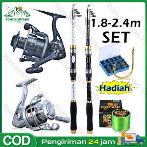 Joran Pancing Set Teleskopik 180-330cm: Pilihan Terbaik untuk Pemancing