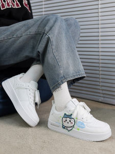 Chiikawa Collaborative Thick-Heeled Wear-Resistant Casual Shoes Spring Autumn New Style White Sneakers for Couples