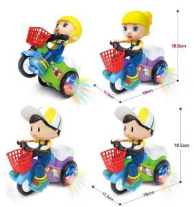 Mainan Anak Sepeda Cowok Lampu Musik