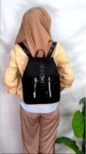 SUNNY Tas Ransel Wanita Import Korea Style: Tas Punggung Kerja & Sekolah