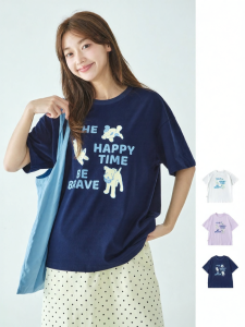 KECHU | Cute Puppy Print Summer T-Shirt Short Sleeve