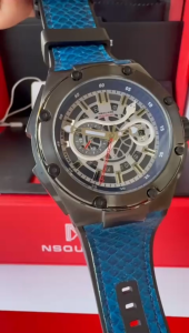 ⌚ NSQUARE SNAKE-KING CALIBRE MIYOTA 8217 GRAY METAL BLUE