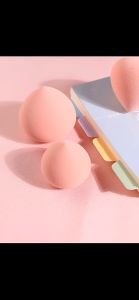 ฟองน้ำแต่งหน้า พัฟ ฟองน้ำไข่ ฟองน้ำรูปไข่ ฟองน้ำลงรองพื้น ฟองน้ำแต่งหน้ารูปไข่ ฟองน้ำเกลี่ยรองพื้น พร้อมกระปุกใส่ป้องกันเชื้อรา