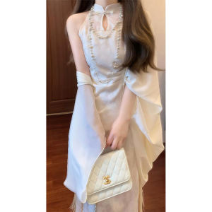 ZHILU | New Chinese Style Tencel Sun Protection Thin Lace Open Coat