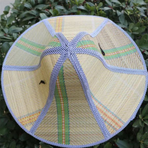 Womens Summer Foldable Linen Sun Hat Six-Piece Sunscreen Hat Floral Cloth Fan Hat Outdoor Travel Hat Sunshade Hat