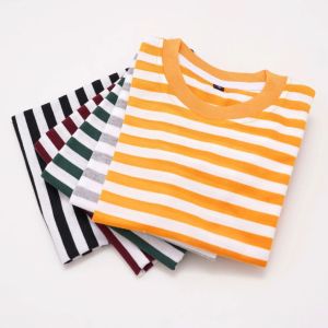 Best seller kaos oblong kaos salur anak laki t-shirt