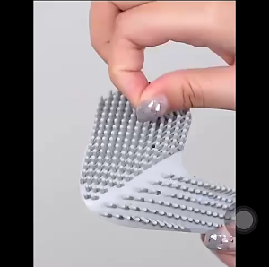 Chổi cọ toalet chữ l thông minh silicone B86  bền đẹp tiện íchcọ nhẹ làm sạch không tỳ vết TTNTB86