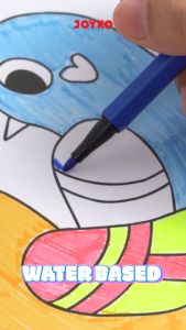 JOYKO Color Pen CLP-064 12/24/36 Warna Spidol Warnanya Bisa Dicuci Murah