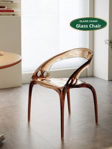NANGUAHEZI | Clear Acrylic Stacking Chair Luxury