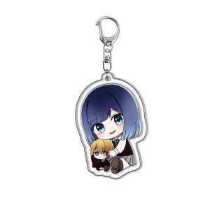 Bandai | My Star Child Acrylic Keychain Hoshino Ai Hoshino Ruby Anime Accessory Key Ring
