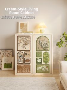 MR ART | Retro Style Storage Cabinet