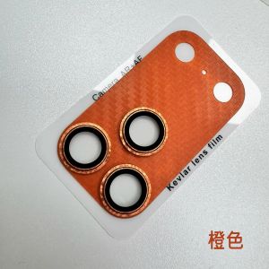 PC Kevlar Carbon Fiber Pattern Full Cover Back Camera Lens Protector Glass for IPhone 17 Pro Max 17 Pro Phone Lens Scratch Proof