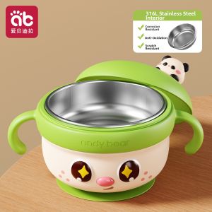 AIBEIDILA | PPSU Suction Insulated Baby Food Bowl