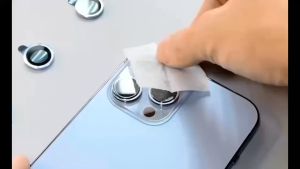 Ốp chống sốc kèm mắt bảo vệ camera trái táo 16 - 16 PLUS