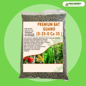 PREMIUM BAT GUANO / NATURAL GUANO PHOSPHATE - ORGANIC PLANT FERTILIZER FOR LOAM SOIL AND GARDEN SOIL For Loam Soil Organic Plant Fertilizer Natural Guano