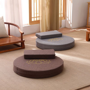 Lotus Futon Meditation Cushion Meditation Cushion Tatami Floor Cushion Prayer Mat Pray Cushion For Home Hassock Removable and Washable