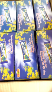 combo 3 hôp bôt giải khát việt quất [ 1 hộp 18 ống] tặng 3 gói bột giải khát ngẫu nhiên