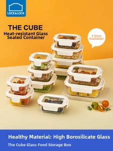 LocknLock | Microwave-Safe Food-grade Sealed Glass Storage Box