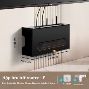 XIANGYUE | Tủ Đựng Router Không Dây Tủ Tivi Treo Tường Không Cần Khoan Lỗ