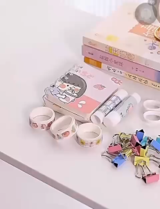 MR Hidden Table Under Paste Plastic Desk Organizer Drawer Memo Pen Stationery Storage meja tersembunyi laci 桌下抽屉收纳盒 (1)