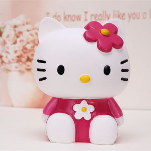 Hellokitty กระปุกออมสินขนาดใหญ่ น่ารัก ของขวัญวันเกิดสำหรับเด็กผู้หญิง กระปุกออมสินแบบพิมพ์ลาย LG ที่สร้างสรรค์และน่ารัก