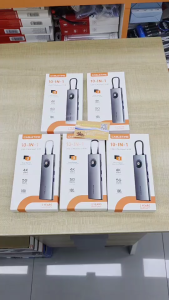 CABLETIME 10in1 MST ฮับ USB-C จอแสดงผลสามจอสำหรับ Macbook Pro M1 M2 M3 M4 support/และ Windows รุ่น CB94G