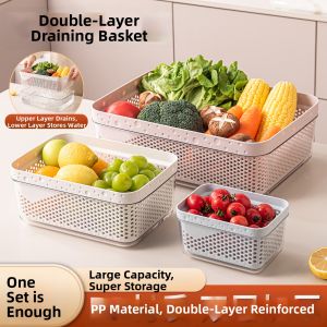 SENGAOPAI | Large Multi-use Vegetable Washing Basket