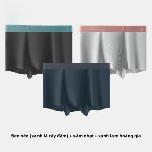 MiiOW | Quần lót nam Catman Pure Cotton Breathable Embroidered Large Size Boxer Short Pants Quần đùi nam mùa hè thoáng khí thoải mái