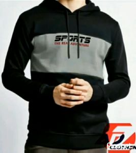Jaket Hoodie OUTDOOR SPORTS RIDING Terbaru Hodi Big Size Hudi Jumbo Sweater Jumper Besar/Kecil Model Casual Pria/Wanita Bahan Kain Flece Warna Hitam Kombinasi Abu-abu Misty Muda Ready S/M/L/XL/XXL/3XL Pemesanan bisa COD atau Bayar ditempat