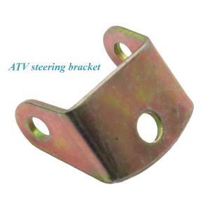Modified Kart Accessories Small Mars Beach Bike Steering Sheep Horn Rocker Arm Connection Hanging Block Iron Plate Fixation