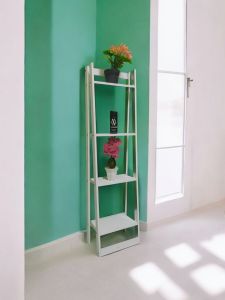 rak serbaguna 4 susun hemat ruangan aesthetic dan elegant - tinggi 120cm (variasi full warna)