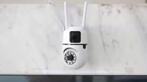 1080P 8MP WIFI Dual Lens Camera Wireless PTZ Camera IP Color Night Vision Two-Way Audio APP V380 PRO