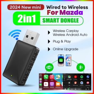 Wireless CarPlay Android Auto Adapter USB Dongle Smart Mini Box Plug And Play Universal For VW Toyota Nissan Honda Ford Benz