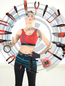 ISKU Toolkit Set 187pcs Box Lengkap Kunci Sok Set 187 pcs Set Alat 187 Buah Set Perkakas Rumah