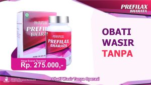 Obat Bab Berdarah Wasir Ambeyen Prefilax Bharata Asli Original 100%