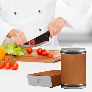 【Ready Stock】Knife Sharpener Kitchen Knife Sharpener with Compact Design Rolling Knife Sharpener Kit for Precision Sharpener Easy to Use