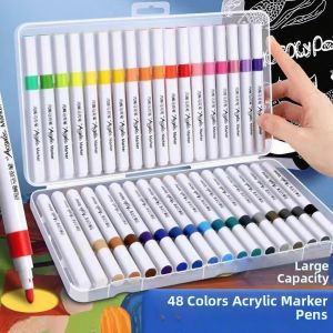 Non-Transparent Watercolor Markers 60 Colors