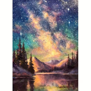Twilight Forest Landscape Nature Jigsaw Puzzle 500 1000 1200 2000pcs For Adults Quality Time Cognitive Training Mind Game Toy